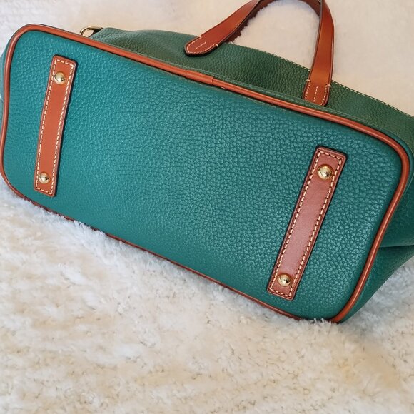 Dooney & Bourke Satchel Set with Medium Wristlet & Extra Strap - Picture 4 of 14